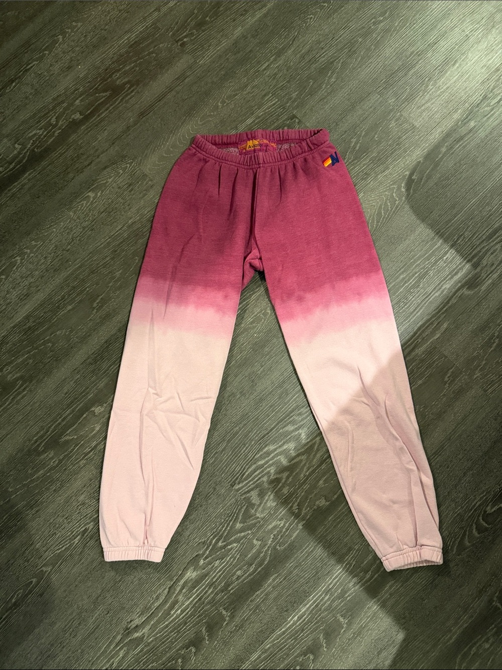 Aviator Nation Pink Ombre Joggers